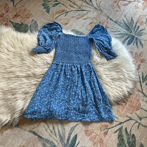 REFORMATION Elle Mini Dress In Suzette - Picture 7 of 10